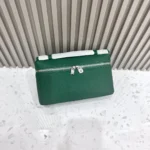 ⁦حقيبة يد جديدة من الجلد الطبيعي LP19 لحمل الهاتف المحمول للنساء. حصرية للنساء، بتصميم فاخر وشكل أنيق وصغير الحجم.⁩ - الصورة ⁦17⁩