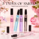 ⁦مجموعة هدايا عطور نسائية خالية من الكحول، 5 قطع، بخاخ للجسم برائحة منعشة تدوم طويلاً⁩ - الصورة ⁦2⁩